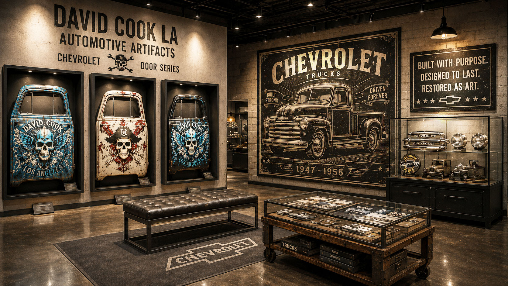 Truck Door exhibition