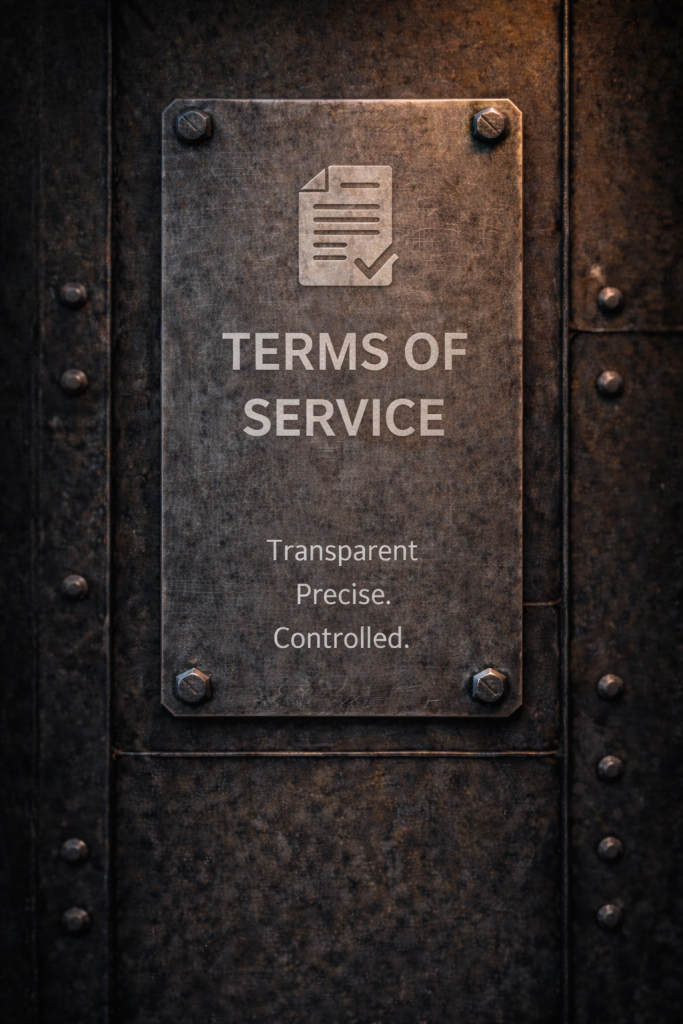 DCLA Studios Terms Of Service
